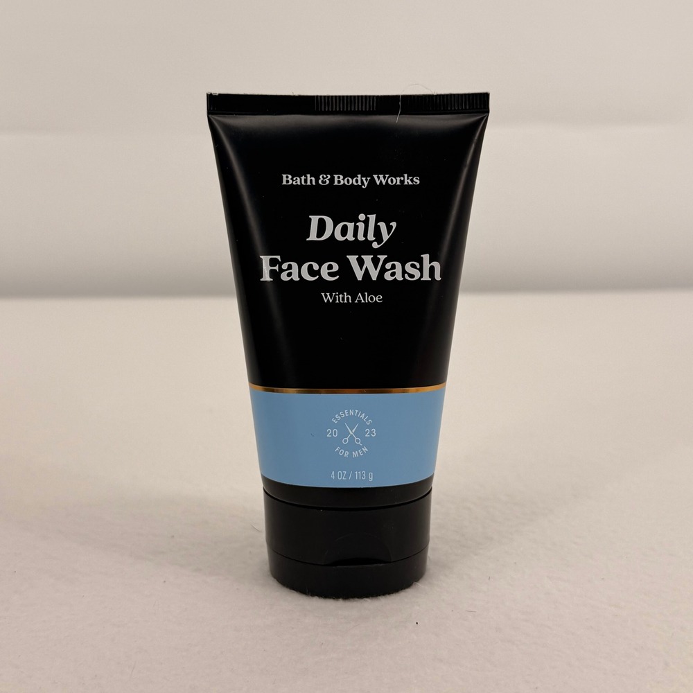 Bath & Body Works Daily Face Wash for Men with Aloe Lavender Sage 4oz Tube